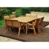 8 Seater Square Table Set With Benches -PlantHub Shop HB44B20Pic11