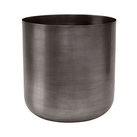 Indoor Chelsea Pewter Planter H26Cm D25Cm 3 Indoor Chelsea Pewter Planter H26Cm D25Cm
