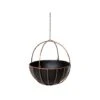 Indoor Kensington Copper Hanging Planter H34Cm D30Cm -PlantHub Shop IKCHP30