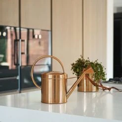 Indoor Kensington Traditional Copper Watering Can H25Cm W40Cm -PlantHub Shop IKTCWC25 1