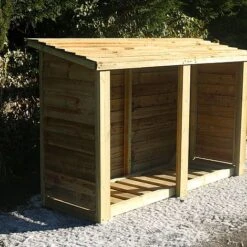 Heavy Duty Log Store 4 X 6ft -PlantHub Shop IMG 0571