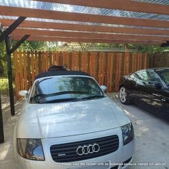 Cerland Jean Double Wooden Carport 6 X 5m -PlantHub Shop IMG 20230609 100241