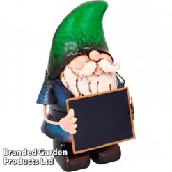Metal Gnome With Chalk Board 7 Metal Gnome With Chalk Board -PlantHub Shop KC6241 3