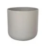 Lisbon Planter Light Grey H26Cm D26Cm 1 Lisbon Planter Light Grey H26Cm D26Cm -PlantHub Shop LPLG26