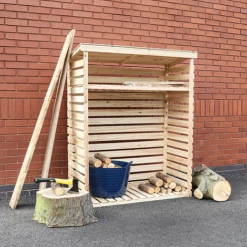 Wooden Log Store -PlantHub Shop LSTORE 1