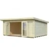 Lea 2 19.4m2 Summerhouse 3.8m X 5.3m -PlantHub Shop Lea202