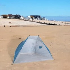 Idooka Outdoors Beach Tent Shelter With Inner Pockets Carrying Pouch UPF 50+ Blue/Green -PlantHub Shop Lifestyle20