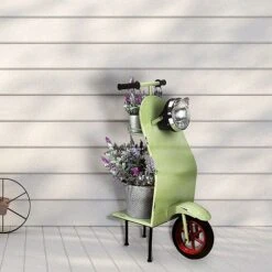 Idooka Small Scooter End Tables Garden Decoration -PlantHub Shop Lifestyle3