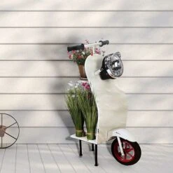 Idooka Small Scooter End Tables Garden Decoration -PlantHub Shop Lifestyle4