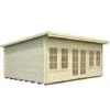 Lisa 19.4m2 Log Cabin 2 Lisa 19.4m2 Log Cabin -PlantHub Shop Lisa2019.41