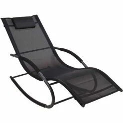 Idooka Mesh Rocking Sun Lounger -PlantHub Shop Low Res