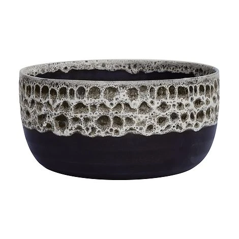Marble Reactive Glaze Bowl H12.5Cm D25Cm 3 Marble Reactive Glaze Bowl H12.5Cm D25Cm
