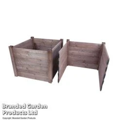 Modular Wooden Compost Bin 12 Modular Wooden Compost Bin -PlantHub Shop MODU WOOBINMOD U62109