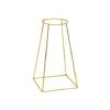 Minimo Plant Stand In Gold H60Cm D26cm 2 Minimo Plant Stand In Gold H60Cm D26cm -PlantHub Shop MPSG60