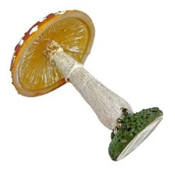 Set Of 3 Red Cap Garden Mushroom Ornaments -PlantHub Shop NJ1034 11