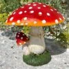 Large Double Stem Garden Mushroom Ornament 1 Large Double Stem Garden Mushroom Ornament -PlantHub Shop NJ1045 10