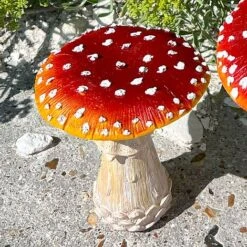 Garden Mushroom / Toadstool Ornament -PlantHub Shop NJ1171 6