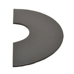 Outdoor Colorado Metal Griddle Plate In Black H1Cm W79Cm