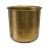 Outdoor Hampton Antique Brass Metal Planter H28Cm W27.5Cm -PlantHub Shop OHABRMP34