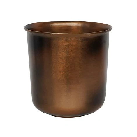 Outdoor Hampton Copper Metal Planter H25Cm W21.5Cm 3 Outdoor Hampton Copper Metal Planter H25Cm W21.5Cm