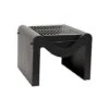 Outdoor Metal Hexham Firepit With Grill In Black H40.5Cm W58Cm -PlantHub Shop OMHFGB40