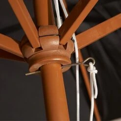 Wooden Garden Parasol 2.4m 17 Wooden Garden Parasol 2.4m -PlantHub Shop P27B LS3