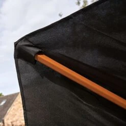 Wooden Garden Parasol 2.4m 18 Wooden Garden Parasol 2.4m -PlantHub Shop P27B LS4