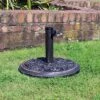 Cast Iron Effect Garden Parasol Base 9kg -PlantHub Shop PBASE