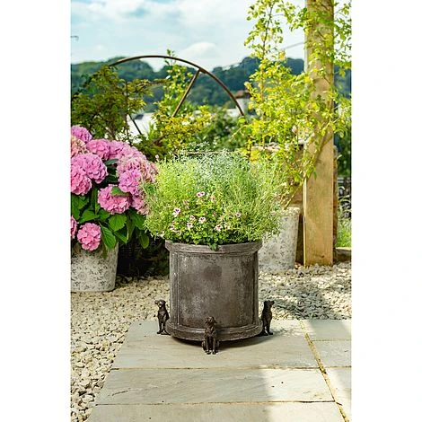 Antique Bronze Coloured Sitting Labrador Potty Feet - Plant Pot Feet 9 Antique Bronze Coloured Sitting Labrador Potty Feet - Plant Pot Feet - Image 7