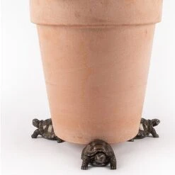 Antique Bronze Coloured Tortoise Potty Feet - Plant Pot Feet -PlantHub Shop PF0084 3 new