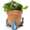 Full Colour Beatrix Potter Peter Rabbit Potty Feet - Plant Pot Feet -PlantHub Shop PFBP000123C 10 new