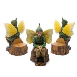 Full Colour Elm Tree Flower Fairy Potty Feet - Plant Pot Feet -PlantHub Shop PFFF0007C 3 new