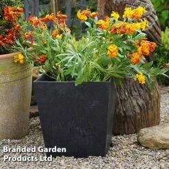 Sonata Garden Planters -PlantHub Shop PLAN SLATE33CM S48177