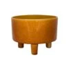 Pisa Mustard Bowl H14Cm D19Cm 1 Pisa Mustard Bowl H14Cm D19Cm -PlantHub Shop PMB19