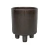 Pisa Reactive Glaze Planter Mocha H19CM D16CM -PlantHub Shop PRGPM16
