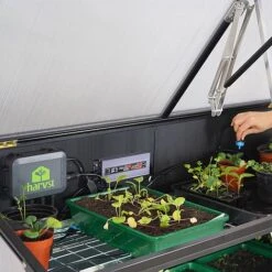 Sprout S24 - Climate Controlled Mini Greenhouse -PlantHub Shop S24topshelfdrippers