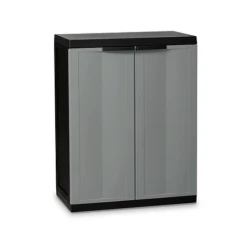 Toomax Garden Storage Cabinet Dark Grey Medium 7 Toomax Garden Storage Cabinet Dark Grey Medium -PlantHub Shop SCHALFA 1