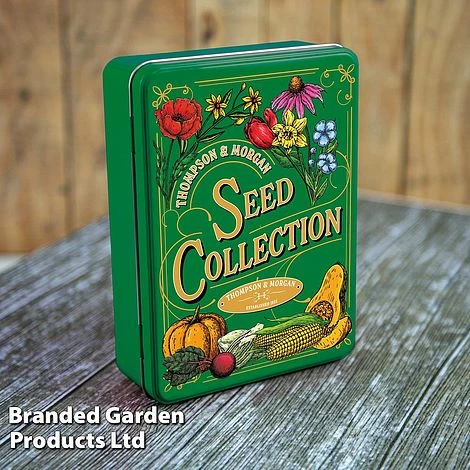 Seed Collection Tin + 10 Packets Of National Trust Seeds 3 Seed Collection Tin + 10 Packets Of National Trust Seeds