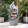 Serenity Cascading Flame Effect Water Feature 1 Serenity Cascading Flame Effect Water Feature -PlantHub Shop SERENITY G4827