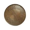 Solis Embossed Tray Gold W40CM -PlantHub Shop SETG40