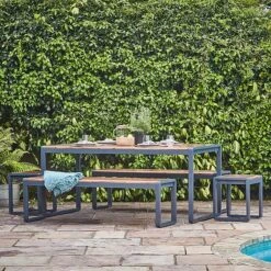 Spitalfields Acacia Wood 5 Piece Furniture Set 6 Spitalfields Acacia Wood 5 Piece Furniture Set -PlantHub Shop SFS180 1 copy