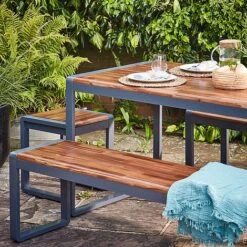 Spitalfields Acacia Wood 5 Piece Furniture Set 7 Spitalfields Acacia Wood 5 Piece Furniture Set -PlantHub Shop SFS180 3 copy