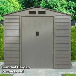 Waltons Apex Metal Shed 7 X 4.2FT -PlantHub Shop SHED APEXGREYA S47804