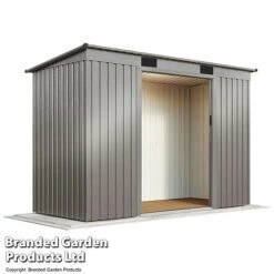 Waltons Pent Metal Shed 6.6 X 3.9ft -PlantHub Shop SHED PENTGREYA B48419