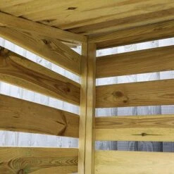 Pressure Treated 6' X 3' Log Store -PlantHub Shop SI 001 001 0104 Double Log Store 007