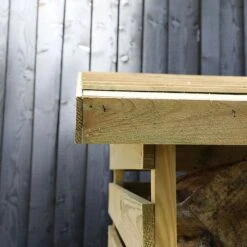 Pressure Treated 3' X 3' Log Store 16 Pressure Treated 3' X 3' Log Store -PlantHub Shop SI 001 001 0106 Single Log Store 0101