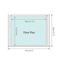 Pressure Treated 3' X 3' Log Store 19 Pressure Treated 3' X 3' Log Store -PlantHub Shop SI 001 001 0106 Single Log Store 0131