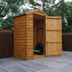 4 X 3 Waltons Overlap Apex Wooden Garden Shed -PlantHub Shop SI 001 001 0146201
