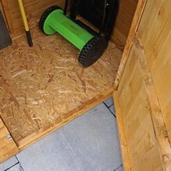 4 X 3 Waltons Overlap Apex Wooden Garden Shed -PlantHub Shop SI 001 001 0146201320Floor