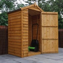 4 X 3 Waltons Overlap Apex Wooden Garden Shed -PlantHub Shop SI 001 001 0146202